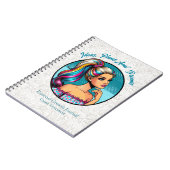 アイディア、計画と夢の個人的な成長ジャーナル ノートブック (左側)