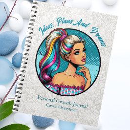 アイディア、計画と夢の個人的な成長ジャーナル ノートブック