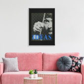 アイディア- 1981プロモーショングラフィック キャンバスプリント (インサイチュ (リビング))