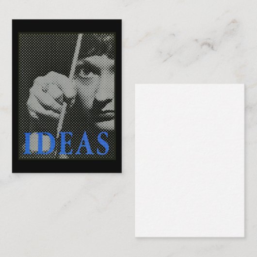 アイディア- 1981プロモーショングラフィック ノートカード (正面/裏面)