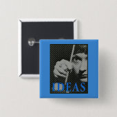 アイディア- 1981プロモーショングラフィック 缶バッジ (正面&裏面)