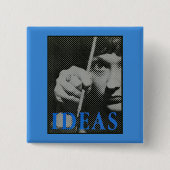 アイディア- 1981プロモーショングラフィック 缶バッジ (正面)