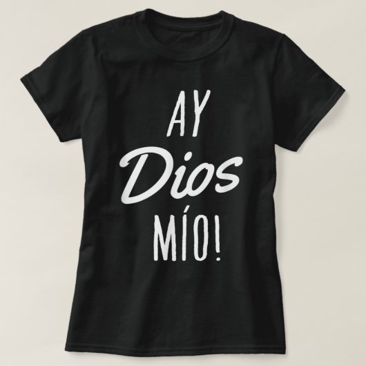 アイディオスミオおもしろいメキシコ引用文スペインの Tシャツ (デザイン正面)