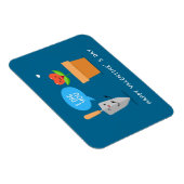 アイディグハッピーバレンタインデー おもしろい |愛 マグネット (右側)