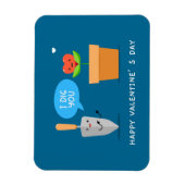 アイディグハッピーバレンタインデー おもしろい |愛 マグネット (縦)