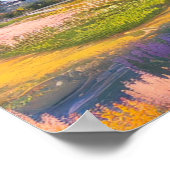 アイディルリックビレッジアミンスト威厳のある自然 ポスター (角)