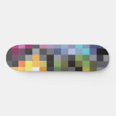アイデカドー – Planche de Skateboard Pixel Art スケートボード (横)
