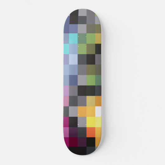 アイデカドー – Planche de Skateboard Pixel Art スケートボード (正面)