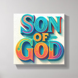 アイデザインソンオブゴッドウォールキャンバス キャンバスプリント