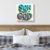 アイデザインSon of God Stretted Canvas print キャンバスプリント (インサイチュ (寝室))