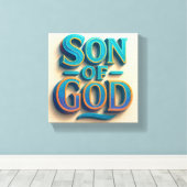 アイデザインSon of God Stretted Canvas print キャンバスプリント (インサイチュ (ウッドフロア))
