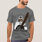 アイデンカー戦闘機 Tシャツ (正面)