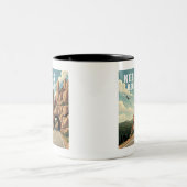 アイデンズハイウェイサウスダコタイーグル ツートーンマグカップ (中央)