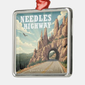 アイデンズハイウェイサウスダコタイーグル メタルオーナメント (左)