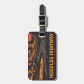 アイデンズハイウェイサウスダコタレッドスカイ ラゲッジタグ (正面縦)