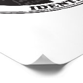 アイデンティティティーポスターの数学者 ポスター (角)