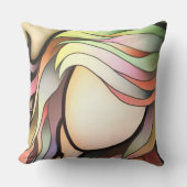 アイデンティティーキャンバス印刷プラーク クッション (正面)