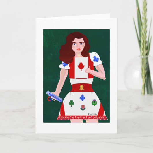 アイデンティティーリーマリーのクリエイティブデザイン カード (正面)