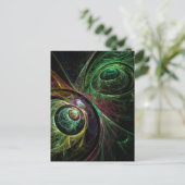 アイトゥアイ抽象芸術アートポストカード ポストカード (スタンド正面)