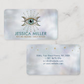 アイトリプルムーン – ジェムストーンと金ゴールドビジネスCa 名刺 (正面/裏面)