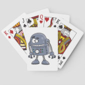 アイドおもしろいロボットトランプ トランプ (裏面)