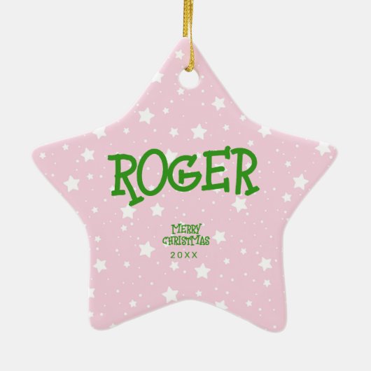 アイドクターオーナメント-カスタムセラミックギフト セラミックオーナメント (裏面)