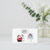 アイドクターユーモアのあるのクリスマス・シーズン 名刺 (スタンド正面)