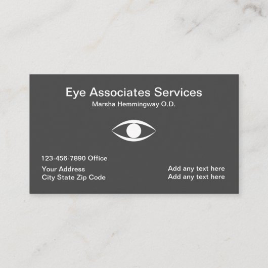 アイドクター名刺デザインテンプレート 名刺 (正面)