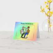 アイドクター退職証明書 カード (黄色い花)