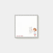 アイドクター、ナースパーソナライズされたがノートを投稿 ポストイット (正面)