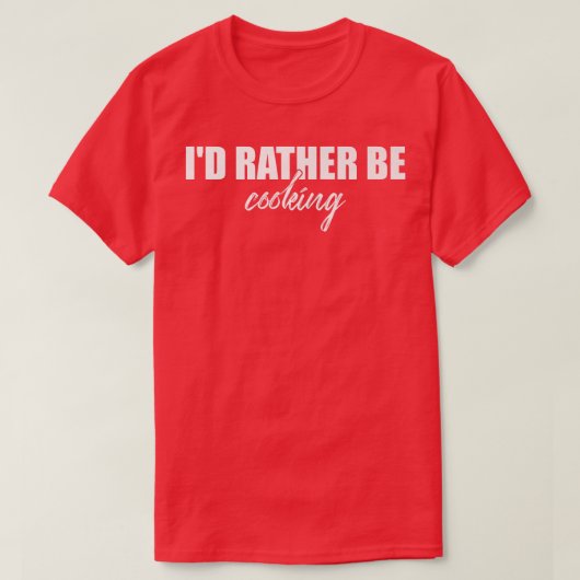 アイドネイビー料理おもしろいキッチンシェフ調理師 Tシャツ (デザイン正面)