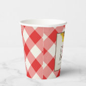 アイドバーベキューひまわりパーティー食器  紙コップ (右)