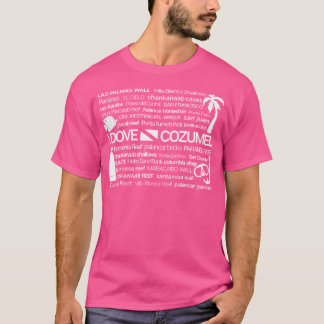 アイドブコズメルメキシコスキューバダイビング Tシャツ