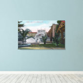 アイドラパークでチックラーに乗る景色 キャンバスプリント (インサイチュ (ウッドフロア))