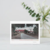 アイドラパークオークランド(カリフォルニア州)へのメインゲートウェイの表示 ポストカード (スタンド正面)