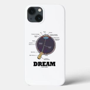 アイドリーム解剖学的な人間の眼球ユーモア iPhone 13ケース