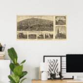 アイドルウッドコテージホテルニアピッツバーグ ポスター (ホームオフィス)