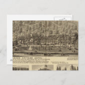 アイドルウッドコテージホテルニアピッツバーグ ポストカード (正面/裏面)