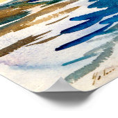 アイドルセイルズ(1913) by John Singer Sargent ポスター (角)