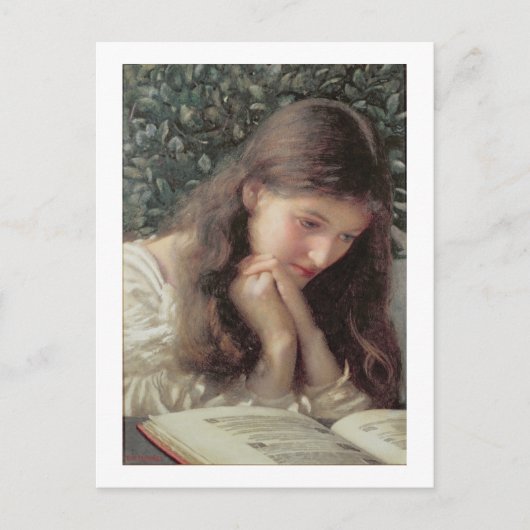 アイドル時の涙(紙付き) ポストカード (正面)