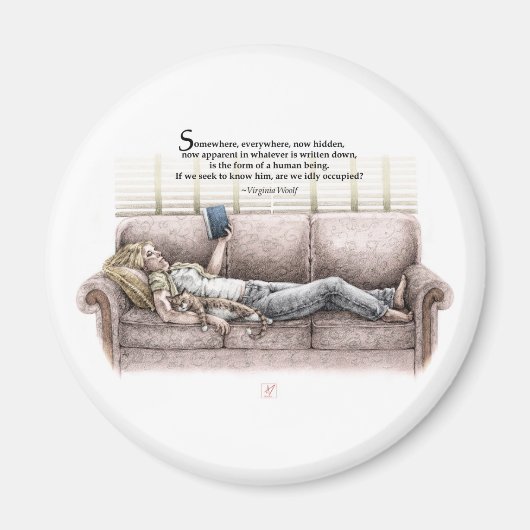 アイドル時間 マグネット (正面)