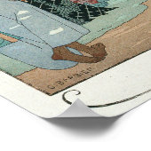 アイドル美しい(ポチョワールプリント) ポスター (角)