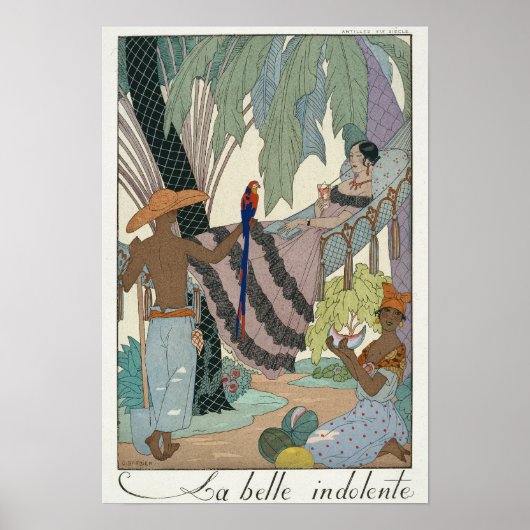 アイドル美しい(ポチョワールプリント) ポスター (正面)