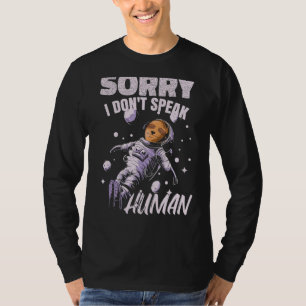 アイドントヒト話宇宙スペースマンエイリアンアストローナ Tシャツ