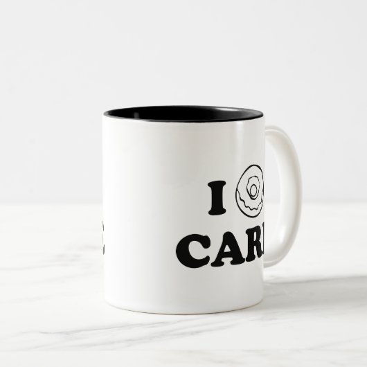 アイドーナッツコーヒ気にーマグ ツートーンマグカップ (正面右)