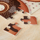 アイドーナツ気にカおもしろいテルドーナツスイートトリーツラブ ジグソーパズル (側面)