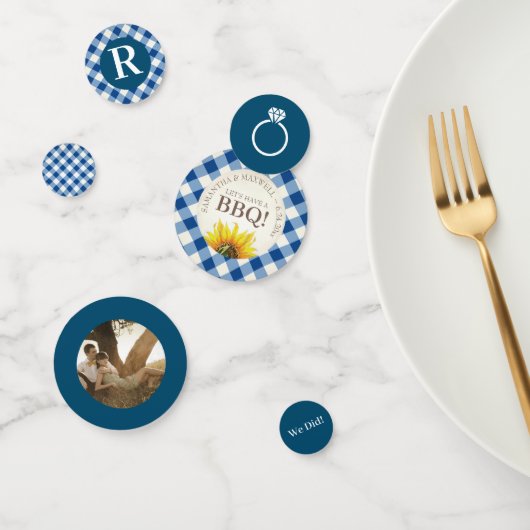 アイドーバーベク婚約シャワー コンフェッティ (グループ)