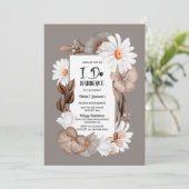 アイドーBBQ春秋婚約パーティ 招待状 (スタンド正面)