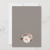 アイドーBBQ春秋婚約パーティ 招待状 (裏面)