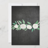 アイドBBQ婚約パーティカップル 招待状 (裏面)